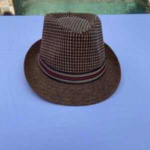 Stylish Brown Fedora Hat
